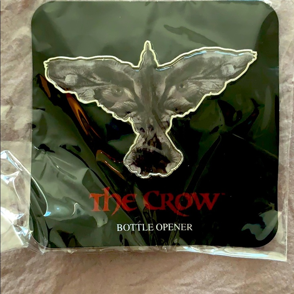 The crow collectible bottle opener